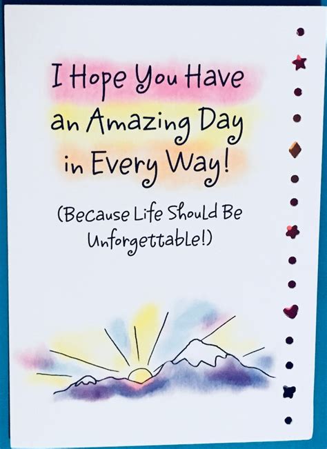 I Hope You Have An Amazing Day Greeting Card Stationery Etsy