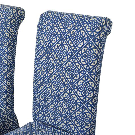 My slipcovers finally are finished! 84% OFF - Parsons Custom Slipcovered Dining Chairs / Chairs