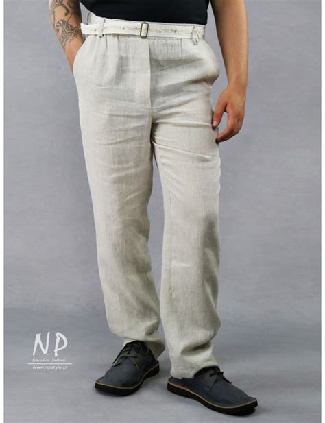 Mens Linen Trousers Airy Linen Trousers Cracow