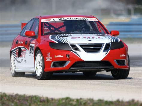 2010 Saab 9 3 Rallycross Car Bilar Fordon