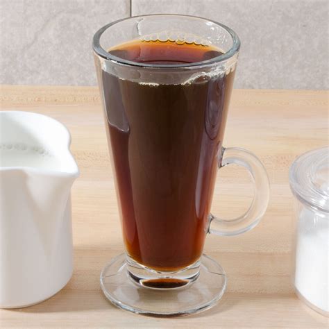 libbey 5293 8 5 oz irish glass coffee mug 24 case