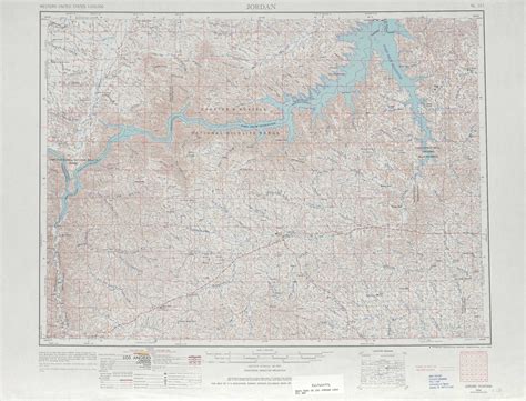 Jordan Topographic Maps Mt Usgs Topo Quad 47106a1 At 1250000 Scale