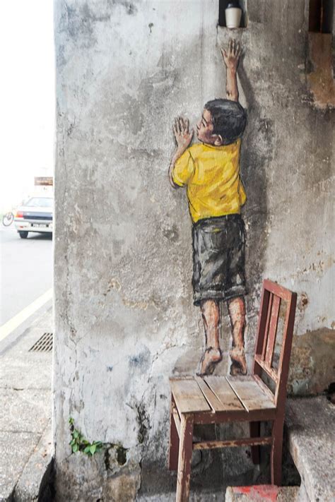 Walking Tour Of Street Art In Penang The Next Somewhere