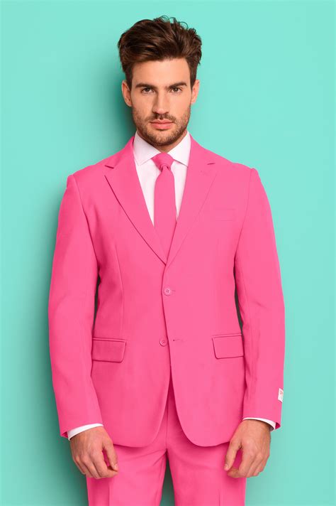 Real Men Wear Pink Suits But You Already Knew This Mr Pink Is The