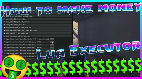 Tutorial Fivem How To Make Money With Lua Executor With Hot Sex