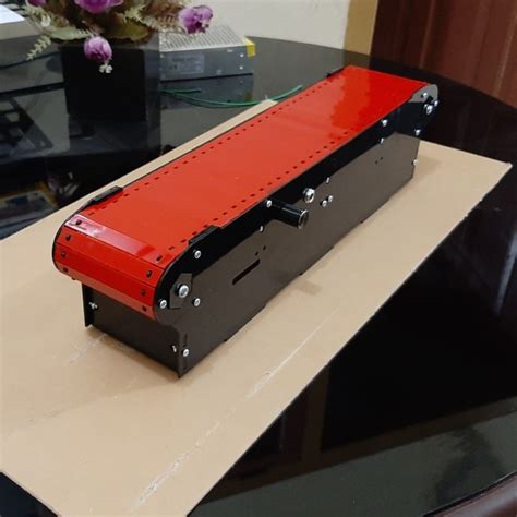 Jual Mini Belt Conveyor Prototype Conveyor Arduino Control Kota