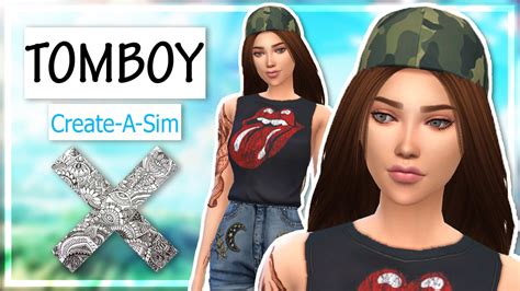 Sims4 Tomboy Cas Fabulous Sims Youtube