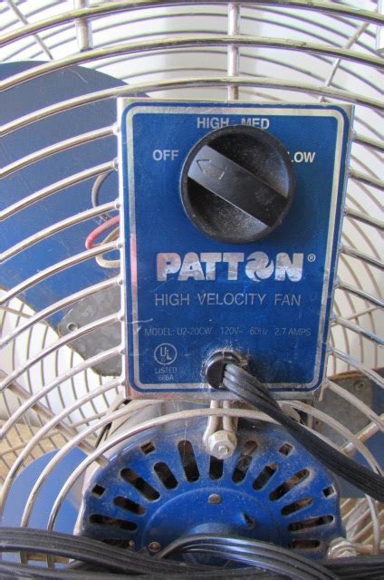 Lot Detail 20 Patton Commercial Grade Fan