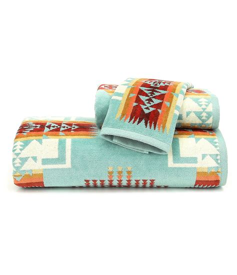 Pendleton jacquard , hand towel. Chief Joseph Iconic Jacquard Bath Towels | Pendleton ...