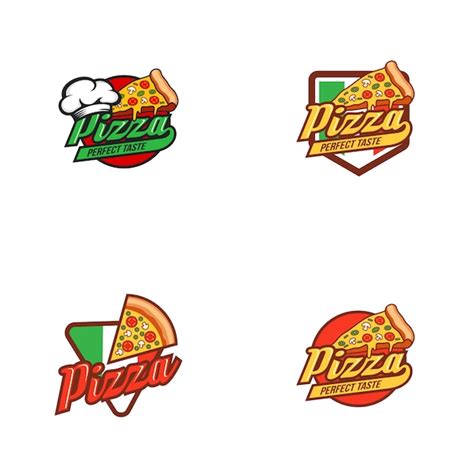 Premium Vector Pizza Logo Design Template