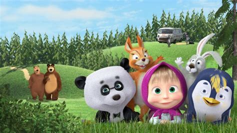 Photo Seram Masha And The Bears Pin By Animation On Animation In 2019 Masha The Bear