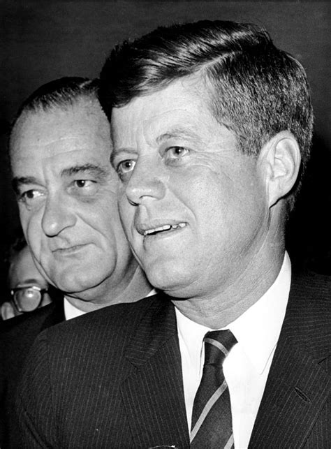 John F Kennedy And Lyndon B Johnson Photograph By Everett Fine Art America