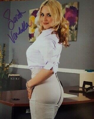 Sarah Vandella Signed X Photo W Proof Photo Q Ebay