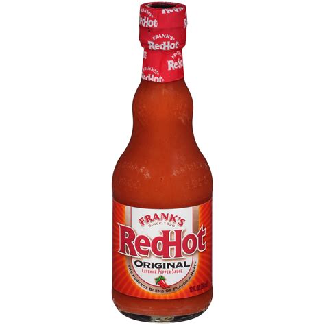 Frank S RedHot Hot Sauce Original 12 Oz Hot Sauces Walmart Com