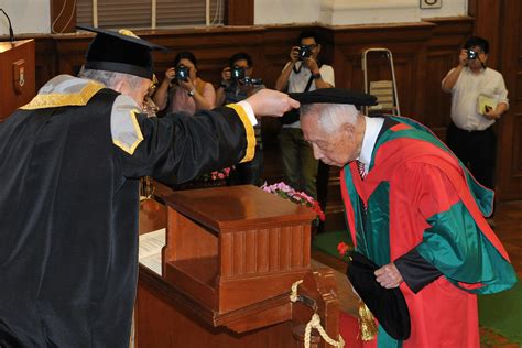 Hku Confers An Honorary Degree Upon Dr Henry Hu Hung Lick At The 193rd