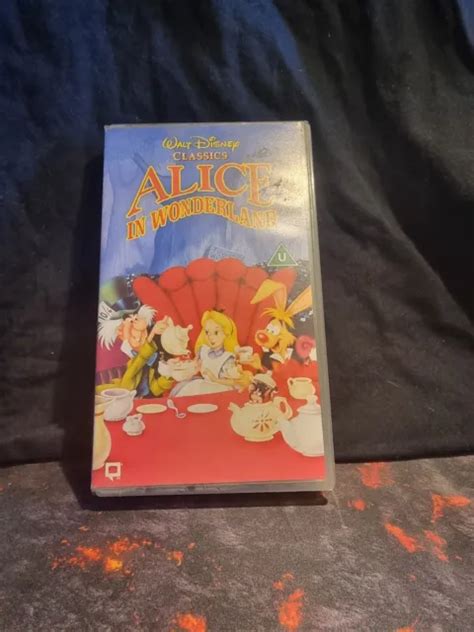 WALT DISNEY CLASSICS Alice In Wonderland Vhs Rare 3 50 PicClick UK