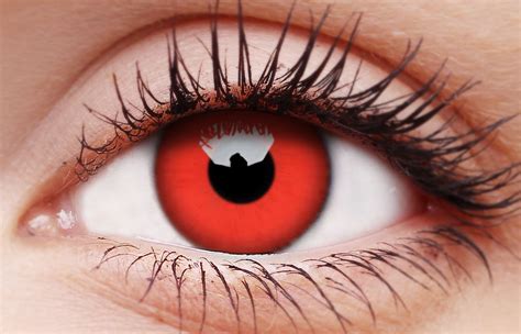 Colourvue Red Devil Coloured Contact Lenses