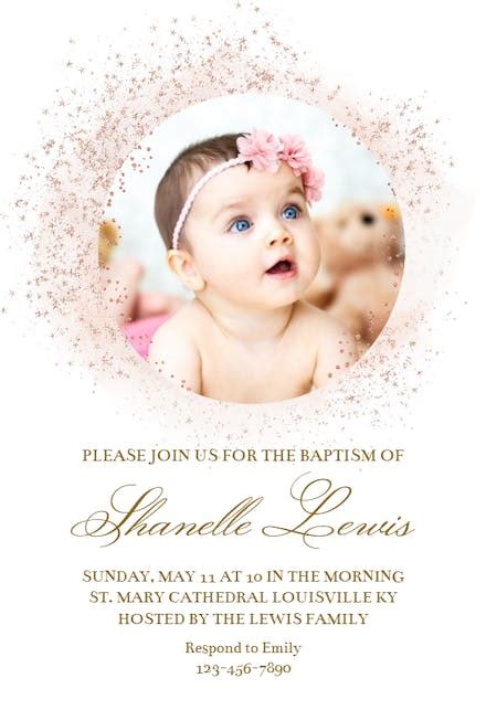 Free Printable Customizable Baptism Invitation Templates Canva 6b