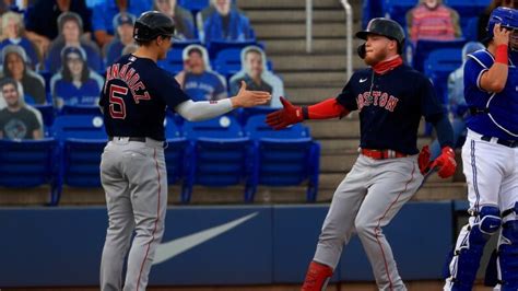 Red Sox Rough Up Stripling Early To Even Series With Blue Jays CBC Sports
