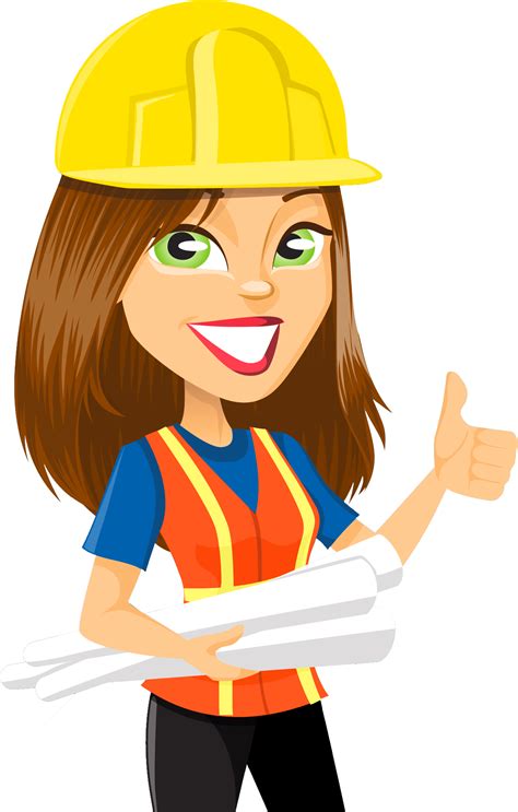 28 Collection Of Engineer Clipart Transparent - Woman Engineer Clipart - Png Download - Full ...