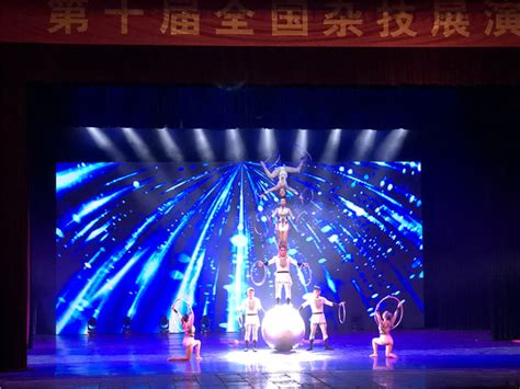 Guangdongs Acrobatic Troupe Participates In National Acrobatic