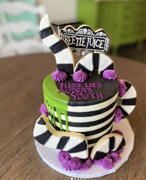 15 Beetlejuice Cakes With Enough Sugar To Raise The Dead Lets Eat Cake