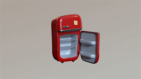 Stylized Refrigerator 3d Model Cgtrader