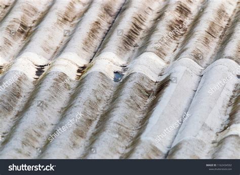 Close Old Corrugated Iron Roofing Stock Photo 1162434592 Shutterstock