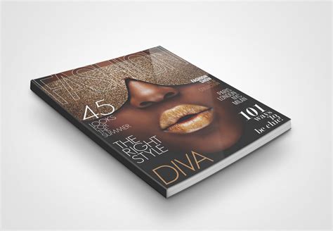 Magazine Cover Template 2 ~ Magazine Templates ~ Creative Market