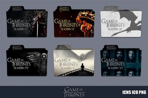 Game Of Thrones Collection Folder Icon Pack By Geraldmcgrew On Deviantart