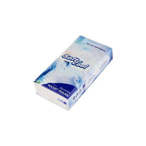 360 Pieces Soft N Cool 3 Ply Pocket Tissue Without Fragrance Hotpack Oman