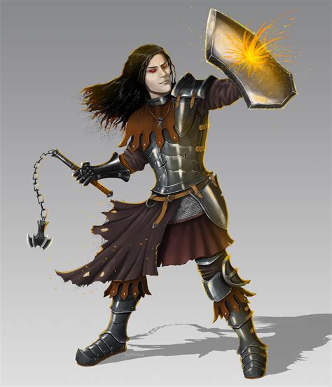 Art Aasimar Conquest Paladin : DnD
