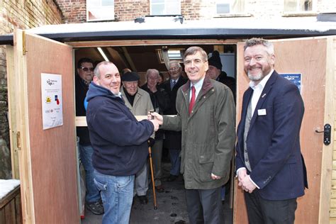 Mp Opens New Men In Sheds Facility In Macclesfield David Rutley