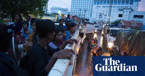Tens Of Thousands Of Cambodian Migrant Workers Flee Thailand