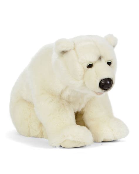 Living Nature Large Polar Bear Plush Toy Neiman Marcus