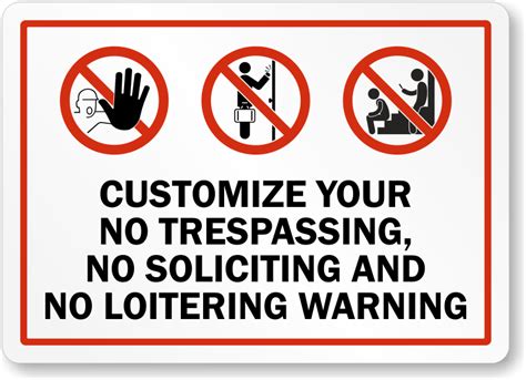 No Loitering Signs Free Pdf Downloads