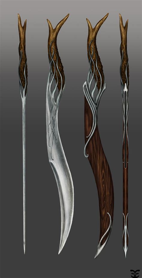 Elven Ranger Sword By Atohas On Deviantart
