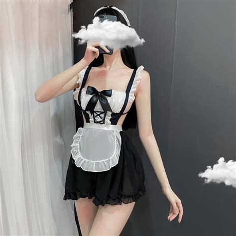 Sexy Cosplay Maid Costume Cosplay Maid Outfitsexy Etsy