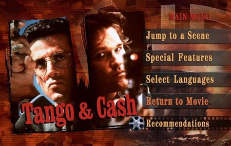 Tango And Cash Dvd Cover