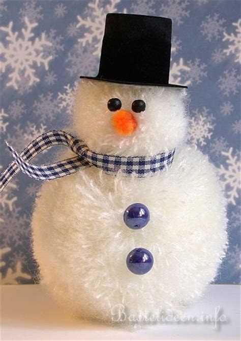 Basteln mit Kindern zu Weihnachten und im Winter - Frosty, der