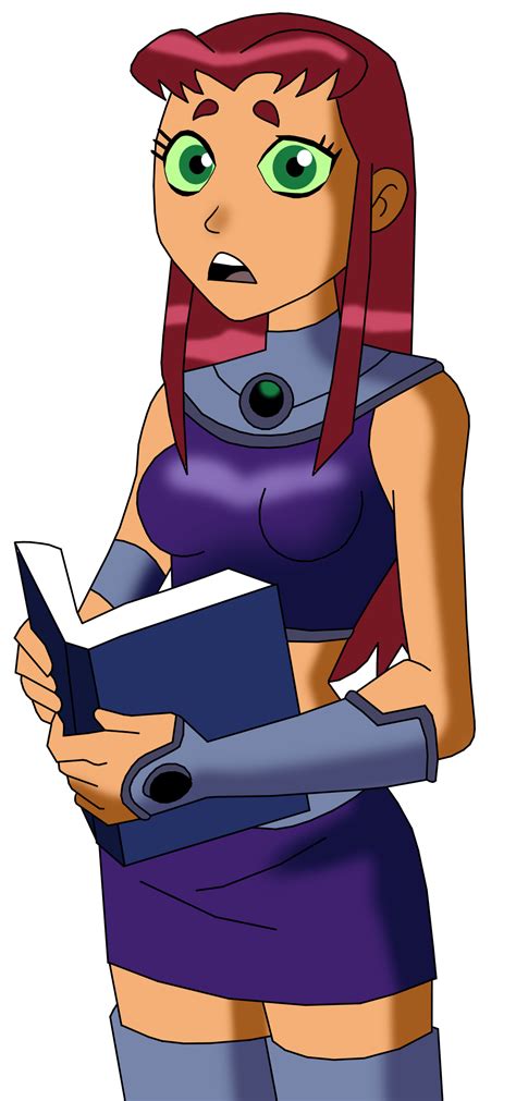 Starfire Doing Research By Captainedwardteague On Deviantart