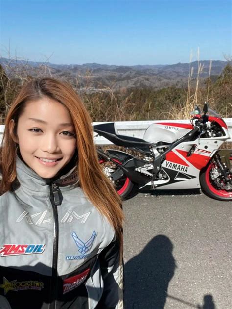 beautiful biker revealed to be a 50 year old japanese man