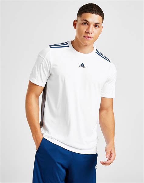 White Adidas Match Football T Shirt Jd Sports