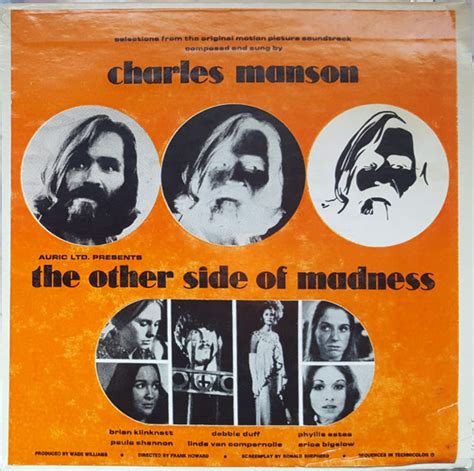 Charles Manson The Other Side Of Madness 1971 Vinyl Discogs