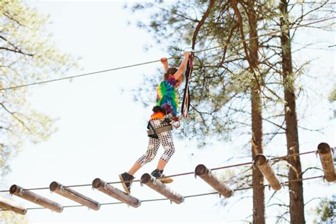 Kids Adventure Course At Flagstaff Extreme Kids Obstacle Course Az