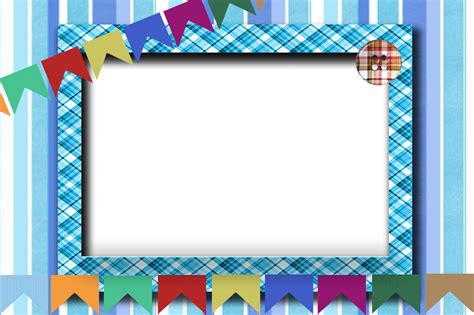 Festa Junina- Molduras (1600x1066), Png Download