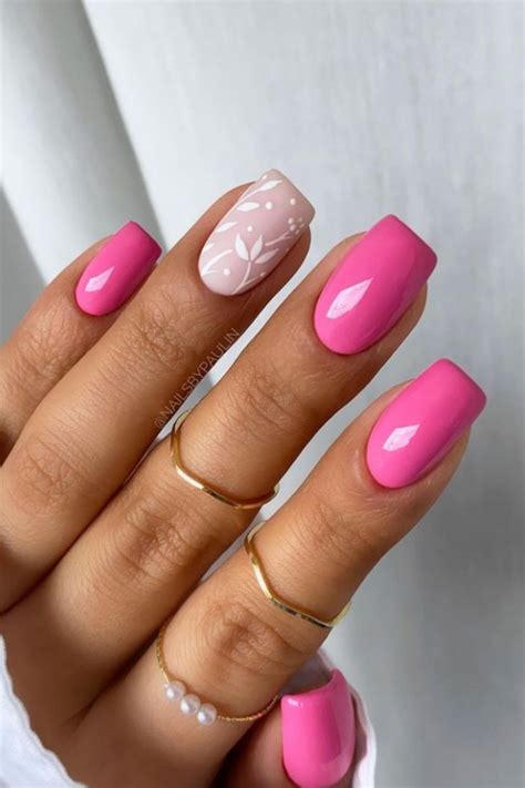 35 Pretty Summer Nail Designs 2021 In 2021 Pink Acrylic Nails Nails Fashion Nails