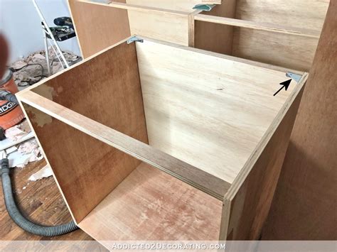 How I Built My Lower Base Cabinets And Drawers In The Pantry Addicted