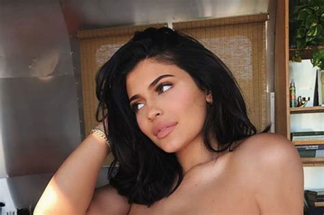 Kylie Jenner Celebrates 21st Birthday By Stripping Down To Lingerie