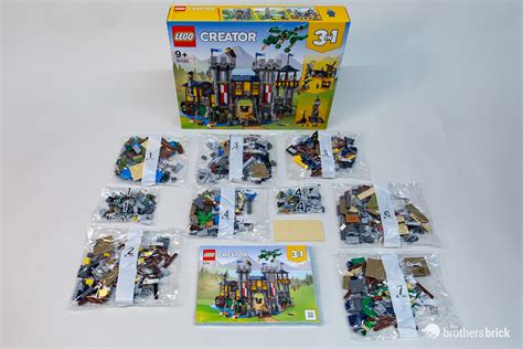 Lego Creator 31120 Medieval Castle Tbb Review Rnk36 3 The Brothers